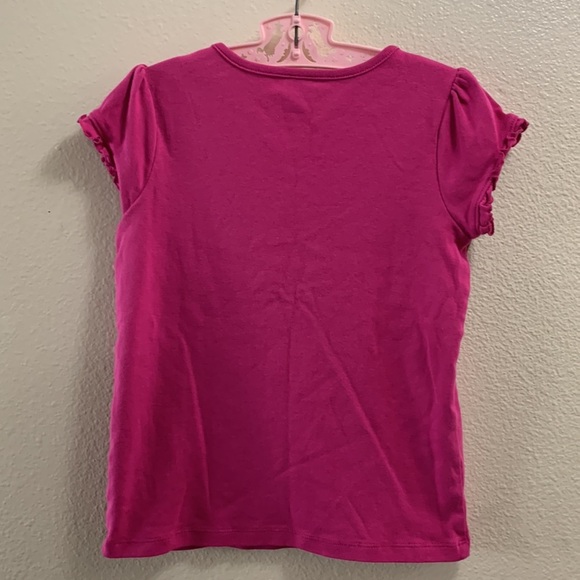 Gymboree Embroidered Owl Top Magical Meadow Girl’s Size 8 Vibrant Orchid - Picture 2 of 6